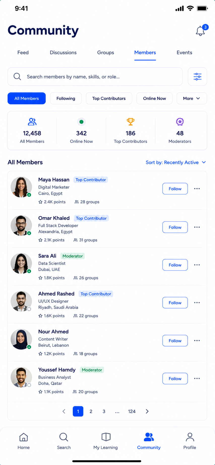 Be Skillful mobile app preview